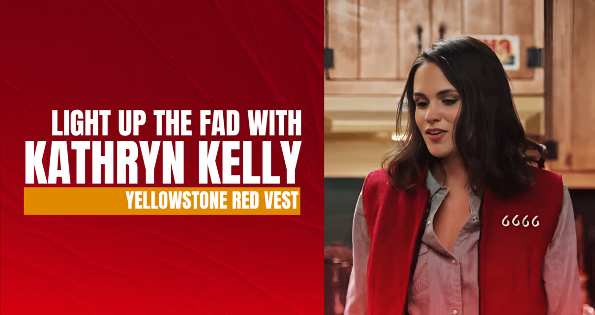 Kathryn Kelly Yellowstone Red Vest