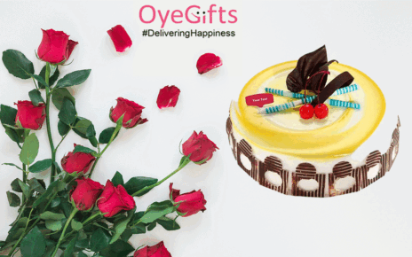 Flowers with Cake
