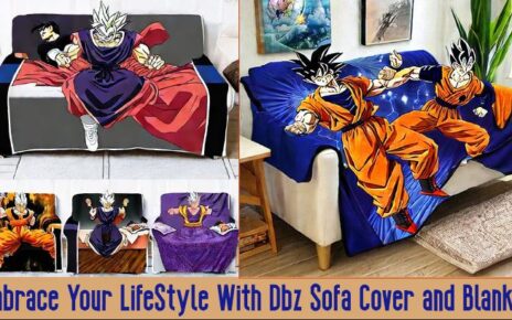 Embrace the Fashion With DBZ Blanket Goku Anime Sofa Cover - A Lifestyle Essential