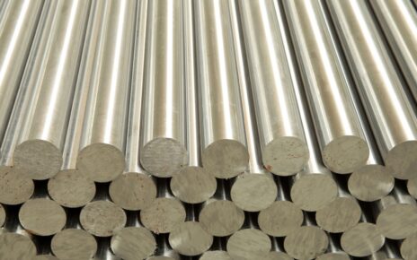 A bunch of Inconel 718 bar