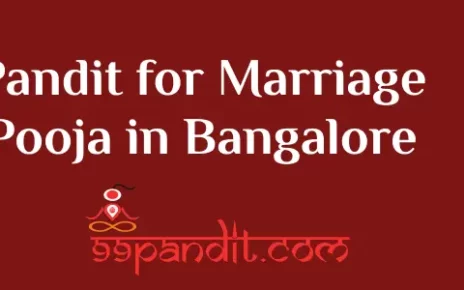 Pandit for marriage puja