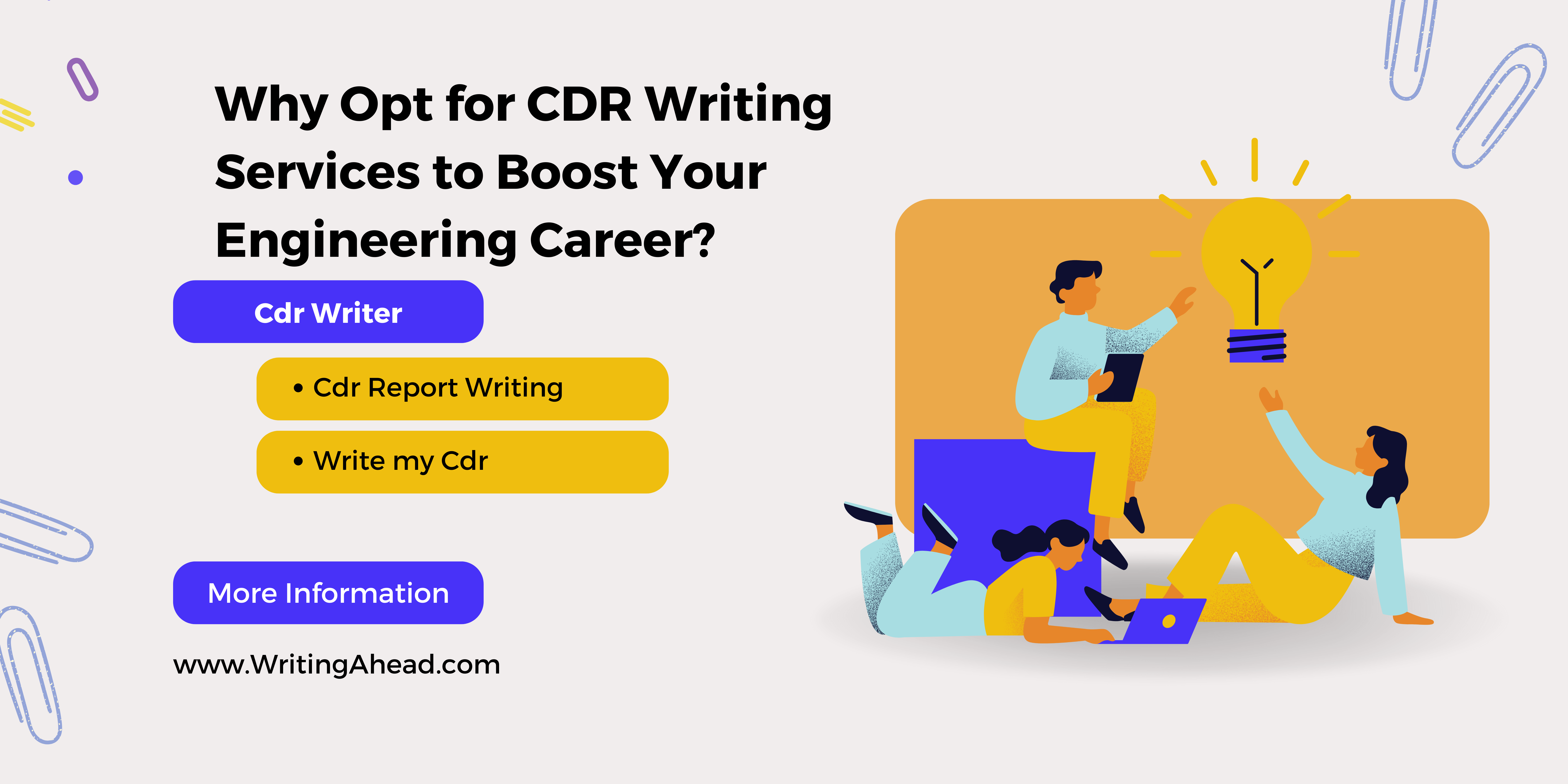 cdr writing services