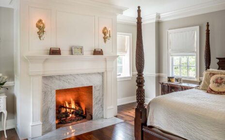 Facing Fireplaces with Marble