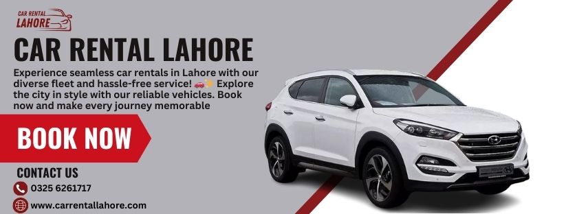 car rental lahore