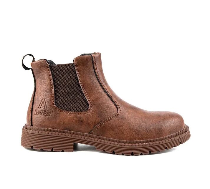 Women's Steel Toe Chelsea Boots - Rubber Sole B071