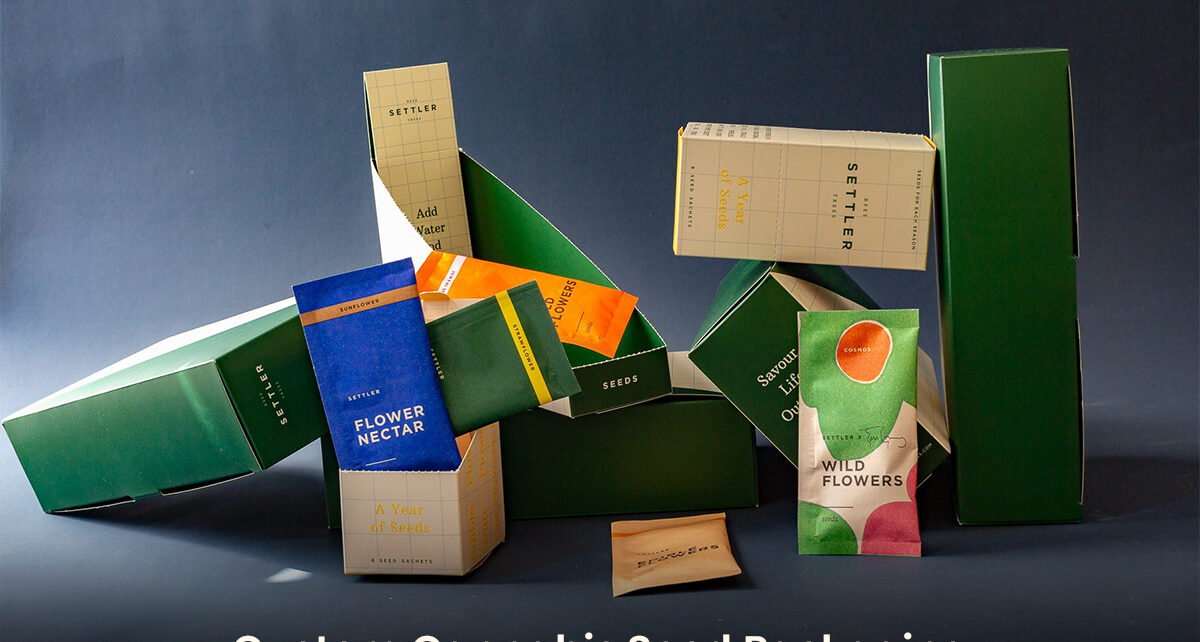 custom cannabis seed packaging