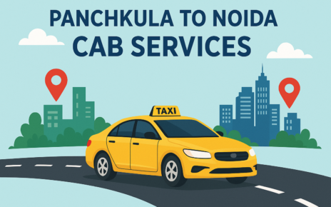 Panchkula to Noida cab