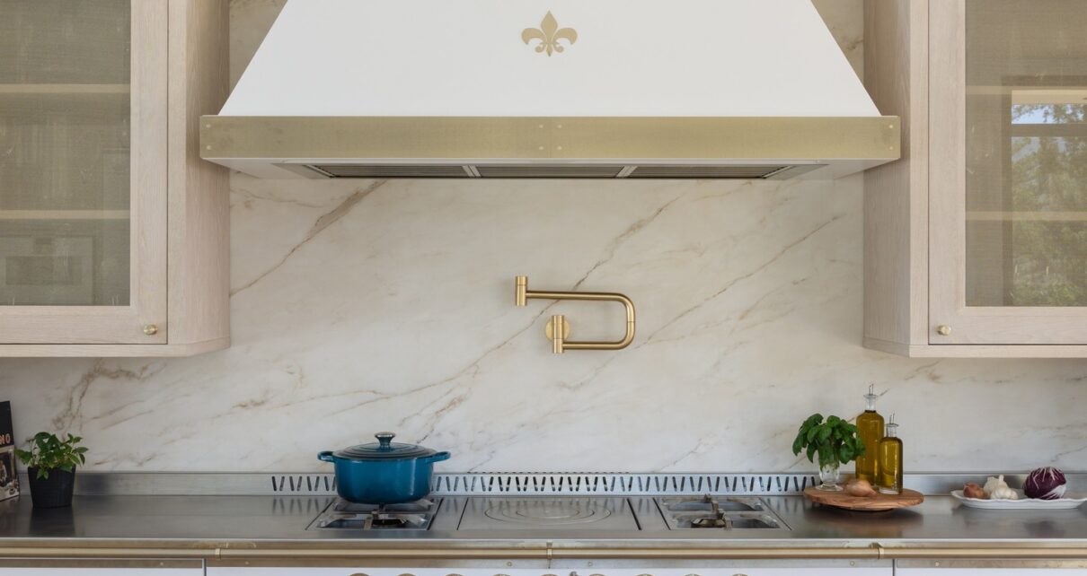 French kitchen range