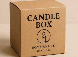 Custom Candle Boxe design