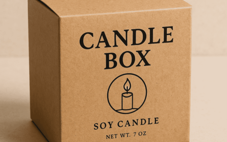 Custom Candle Boxe design
