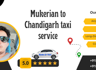 Mukerian to Chandigarh taxi