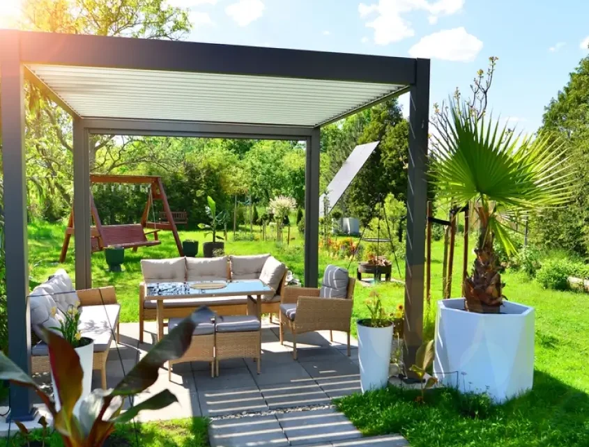 Louvred Pergola