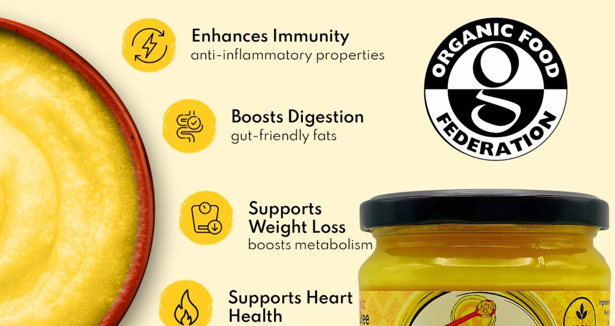 What Is Organic Ghee? A Beginner’s Guide to Its Benefits in the UK