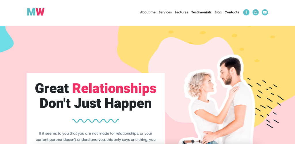 relationship site example