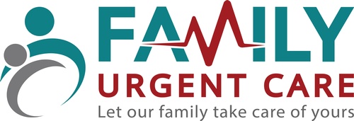 Patient receiving quick medical help at family first urgent care center.