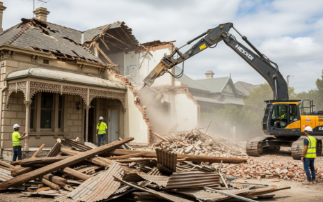 Demolition in Melbourne