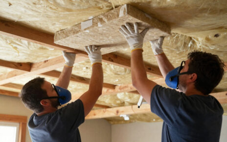 Ceiling Insulation Installation