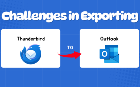 Challenges in Exporting thunderbird to outlook