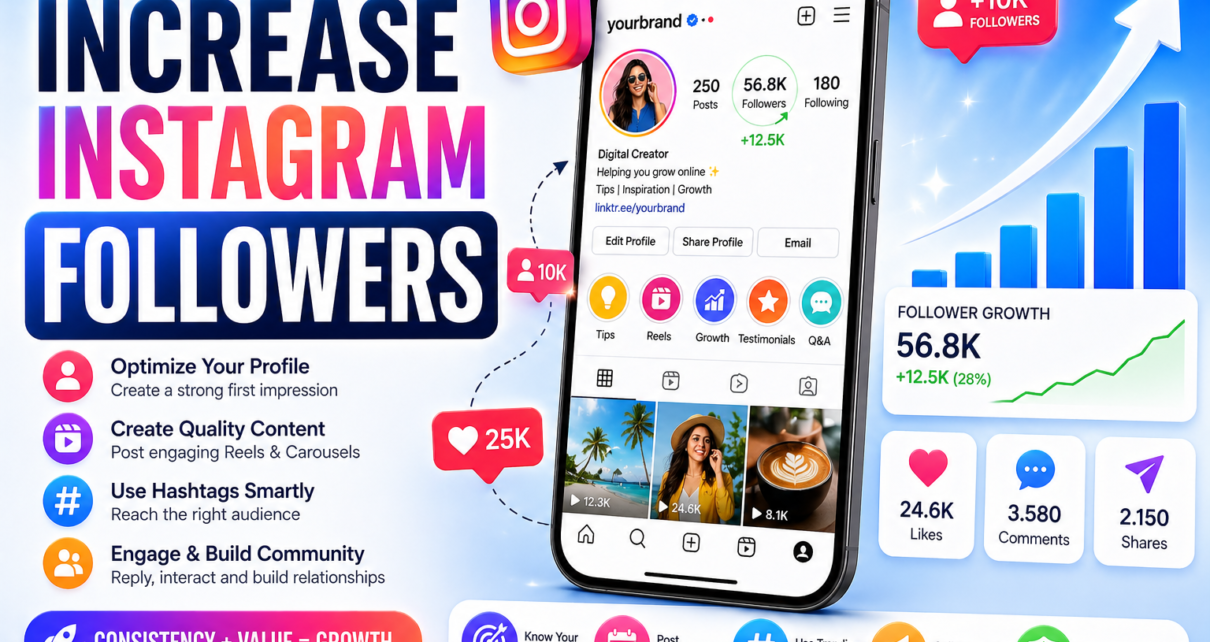 how to increase Instagram followers
