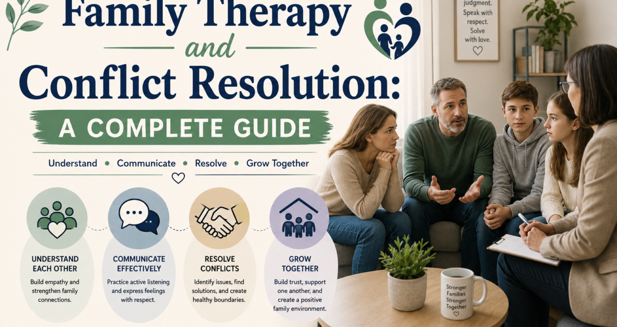 Family Therapy and Conflict Resolution A Complete Guide