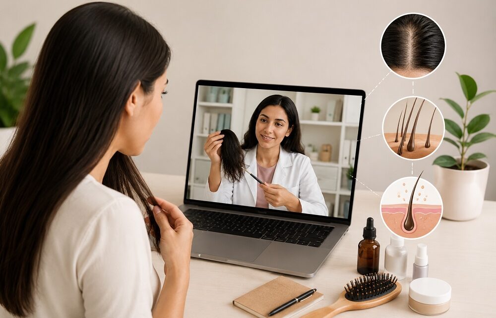 Guide to Online Hair Consultation