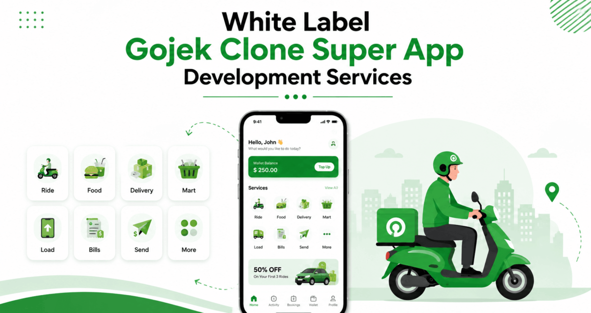 White Label Gojek Clone Super App Development Services