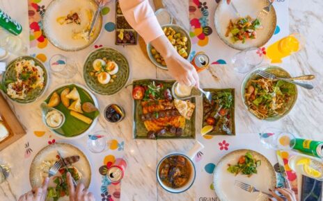 Dining at Al Qana Abu Dhabi