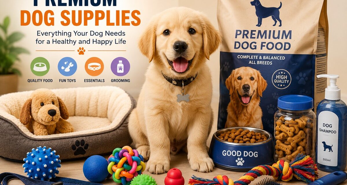 Premium Dog Supplies for Healthy and Happy Pets