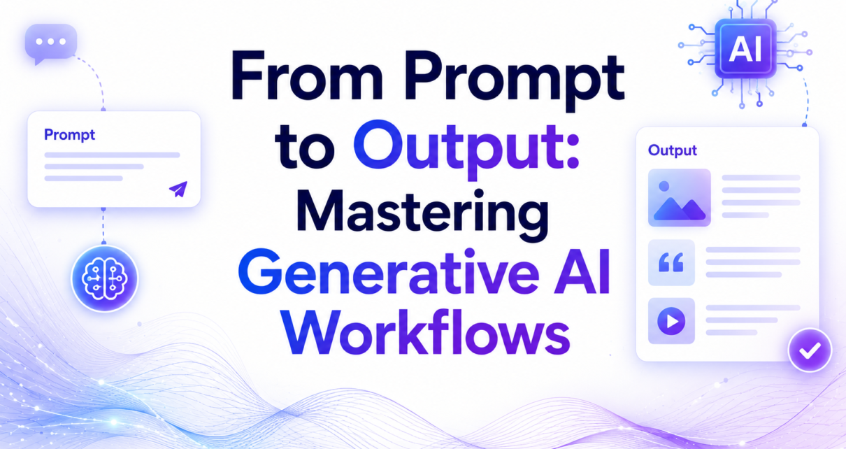 From Prompt to Output: Mastering Generative AI Workflows